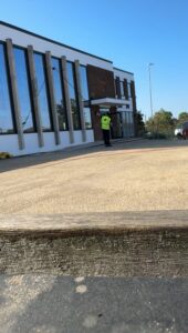 External window cleaning for commercial premises