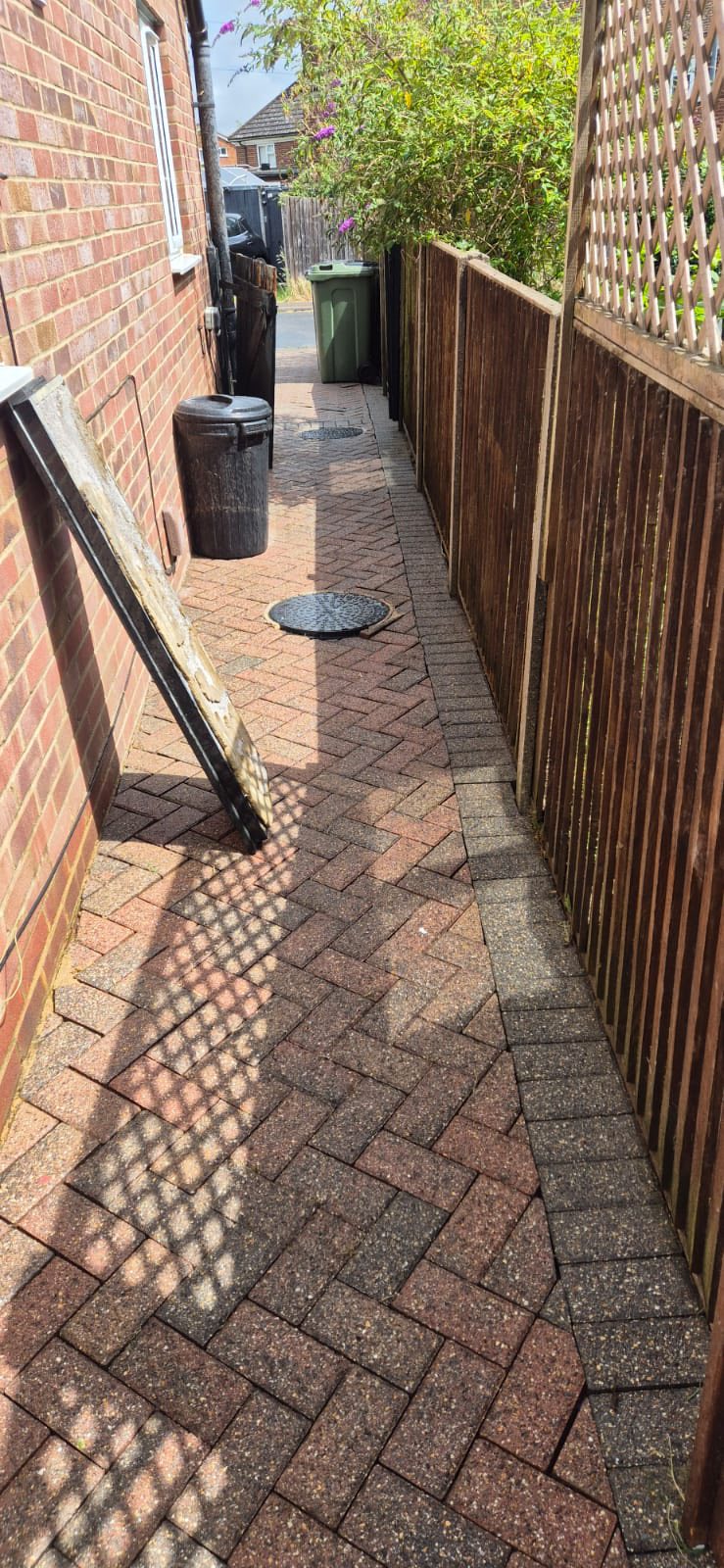 Pressure Washed After