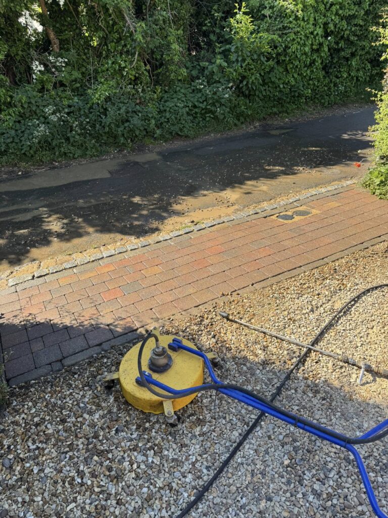 Pressure Washed Path